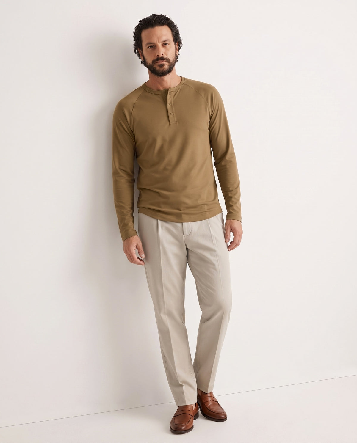 Pima Henley in Fig