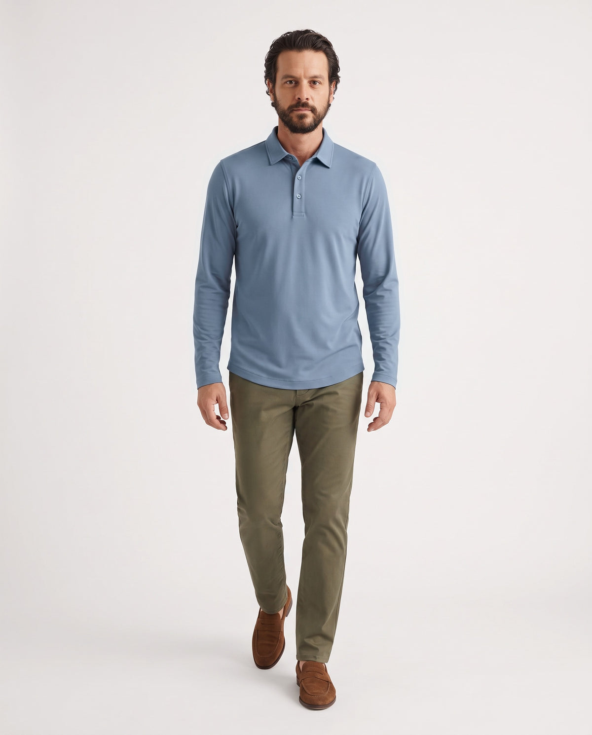 Pima Polo in Blue Jay