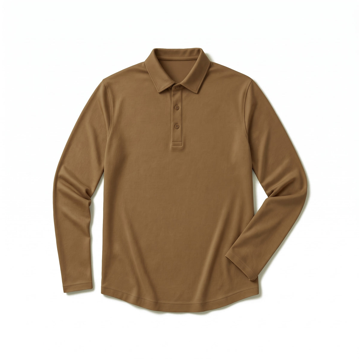Pima Polo flat lay in Fig