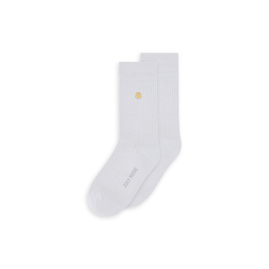 Sea Salt organic cotton crew sock