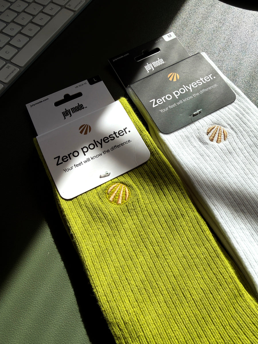 Organic Cotton Crew Socks