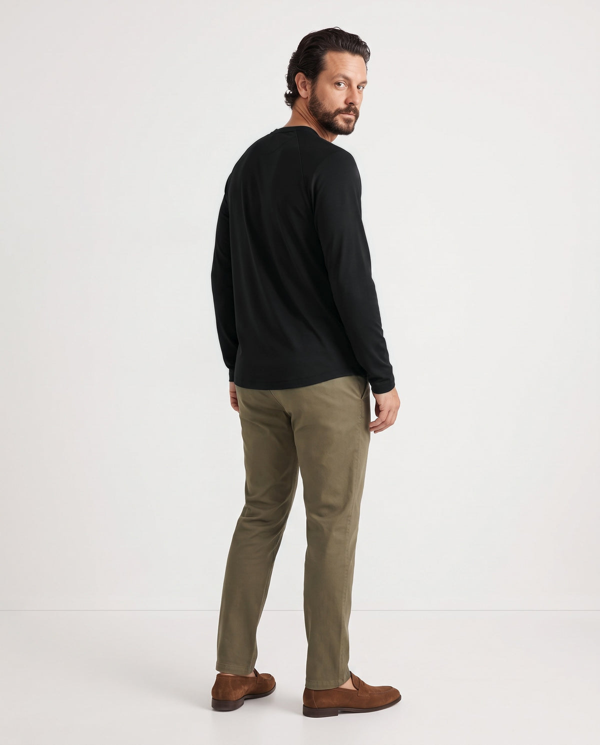 Pima Henley in Espresso