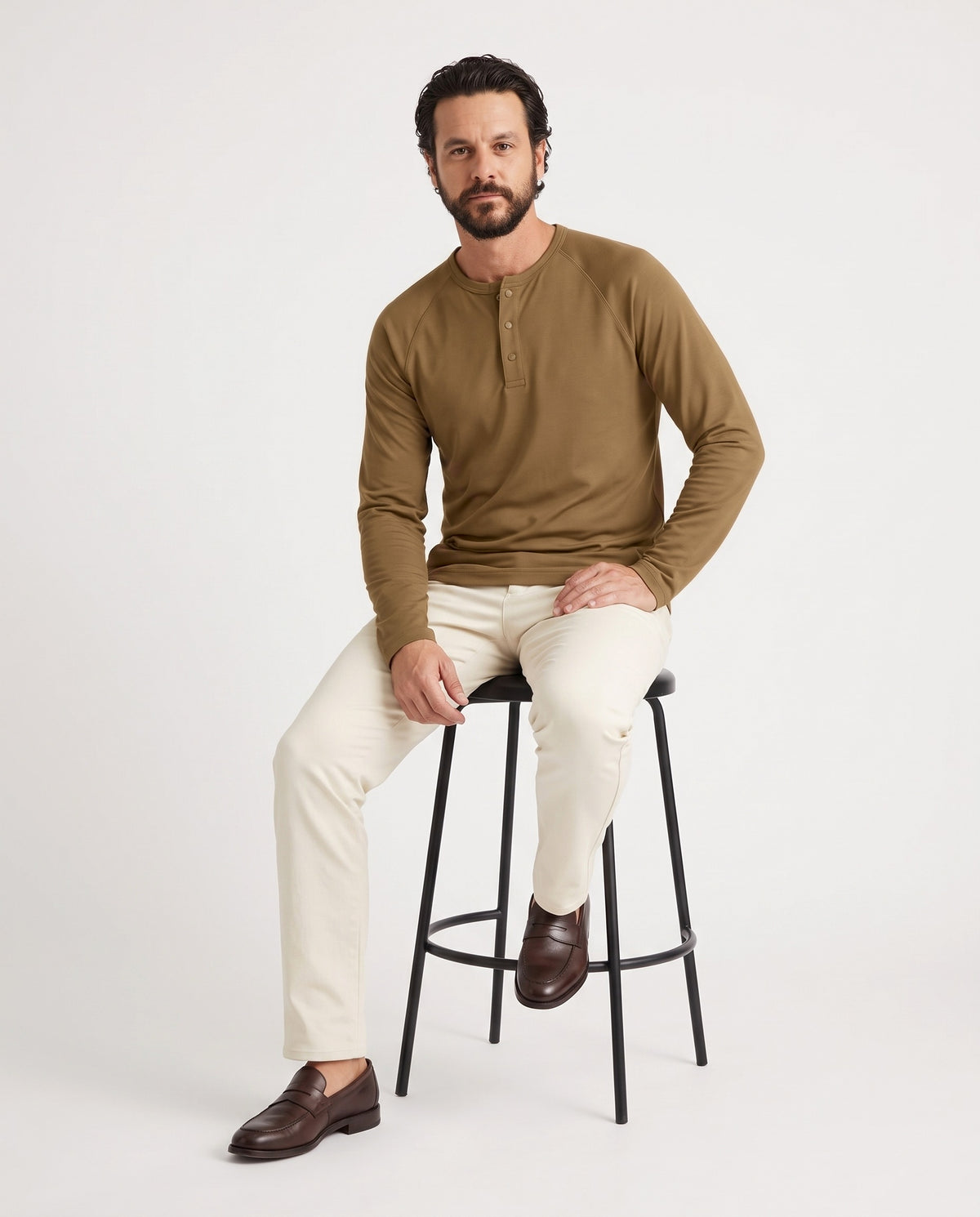 Pima Henley in Fig