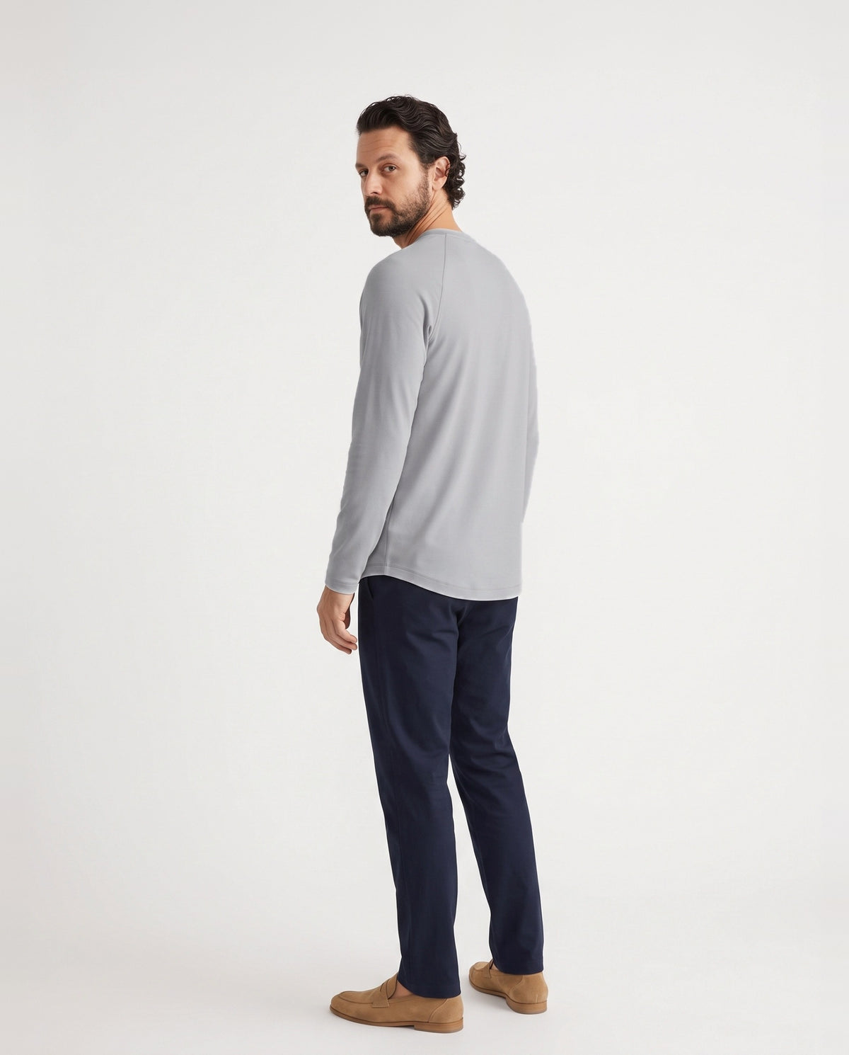 Pima Henley in Pebble