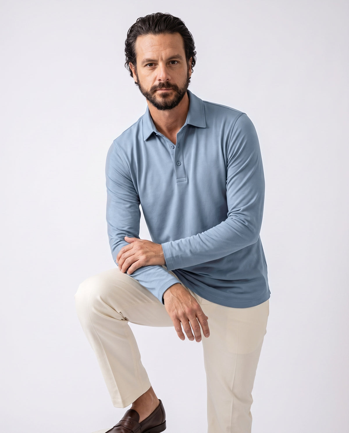 Pima Polo in Blue Jay