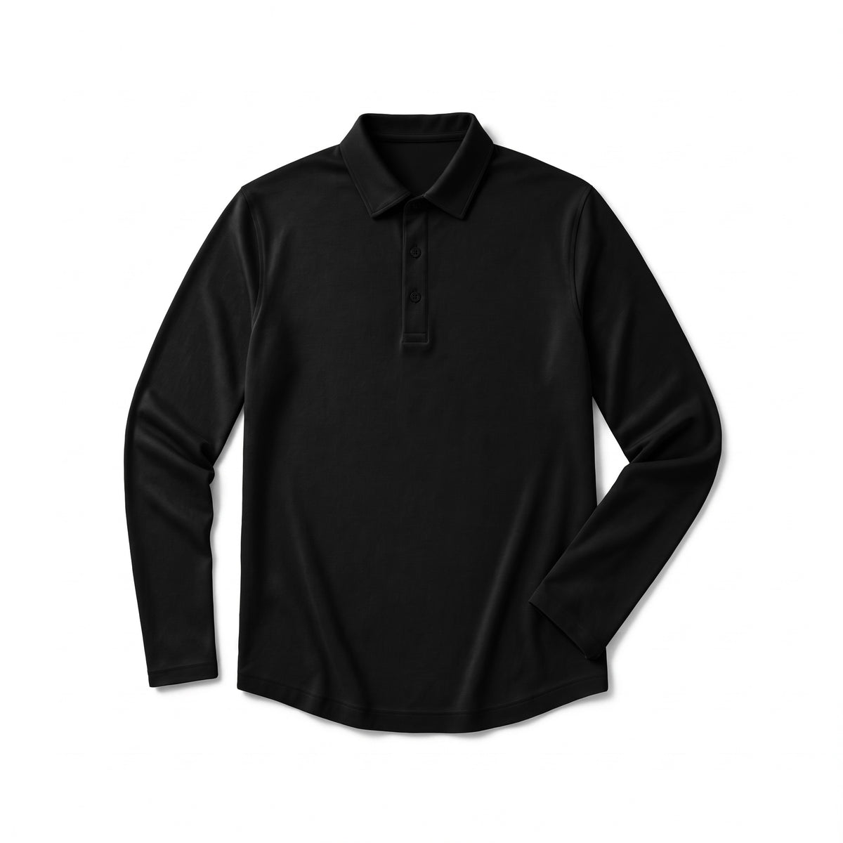Pima Polo flat lay in Espresso
