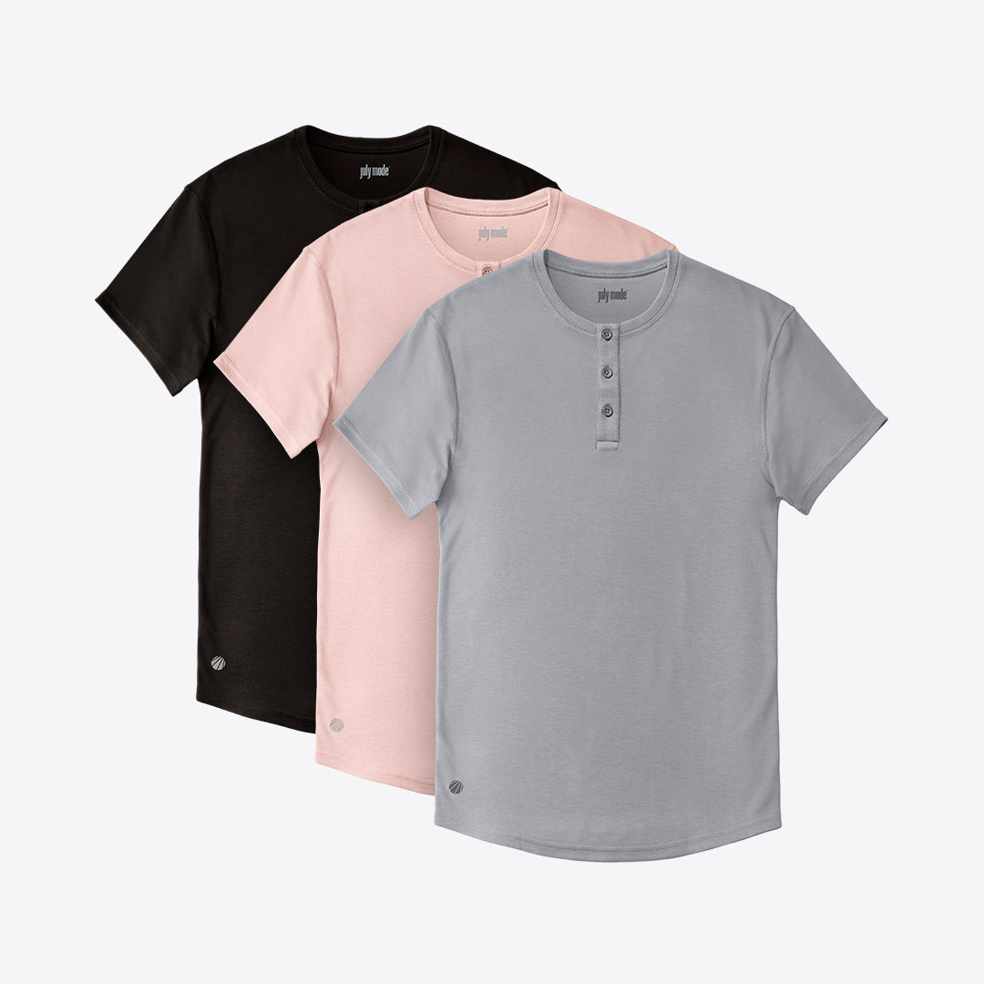 Pastel to Dark Pack - Henley